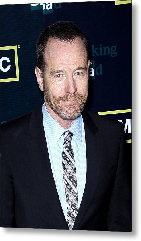 Bryan Cranston Metal Print featuring the photograph Bryan Cranston At Arrivals For Amc Tv by Everett