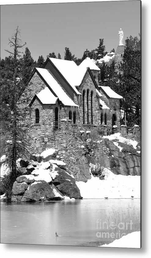 Church Metal Print featuring the photograph Chapel on the Rocks No. 2 by Dorrene BrownButterfield
