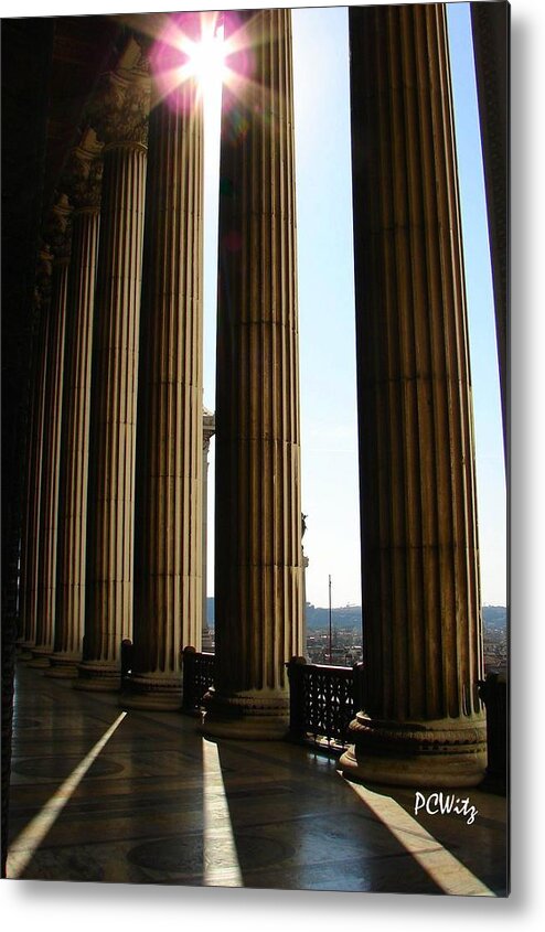 Columns Metal Print featuring the photograph Columns by Patrick Witz