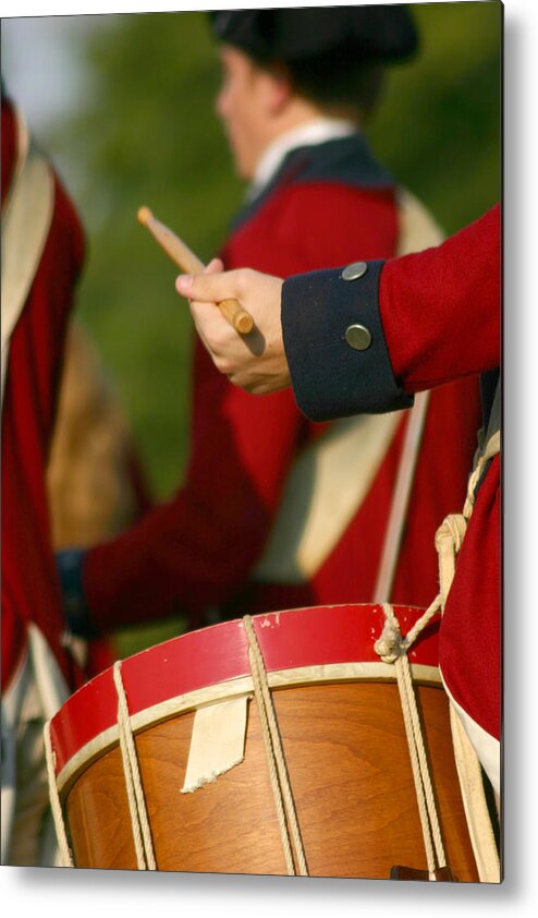 Fife Metal Print featuring the photograph Fife and Drum by Cindy Haggerty