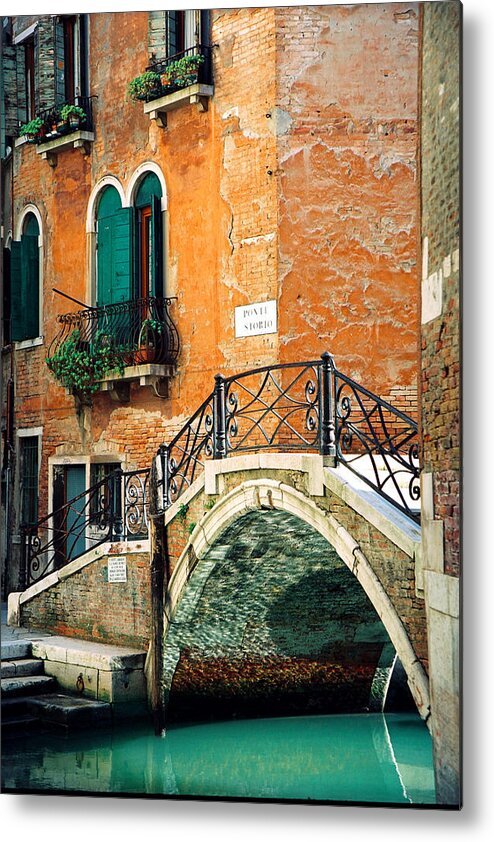 Venice Metal Print featuring the photograph Italy by Claude Taylor