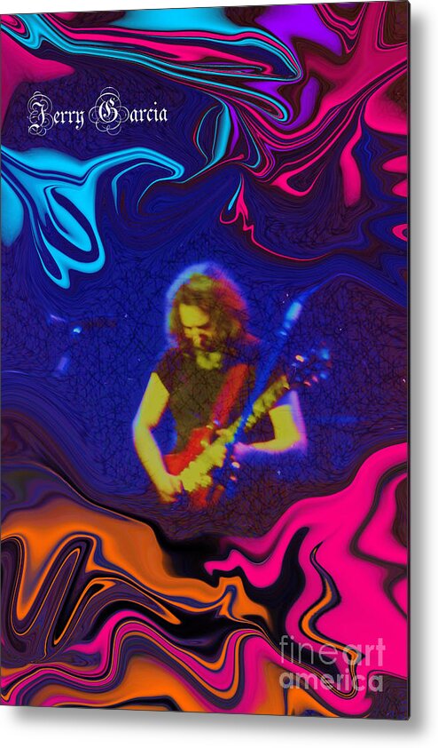 Jerry Metal Print featuring the photograph Jerry Space by Susan Carella