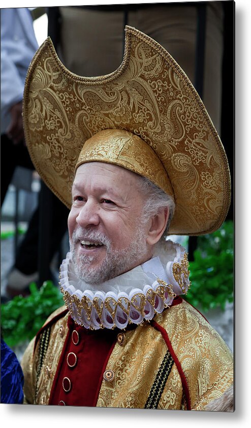 Three Kings Parade Metal Print featuring the photograph Johnny Colon Three Kings Parade 1 6 12 Museo el Barrio by Robert Ullmann