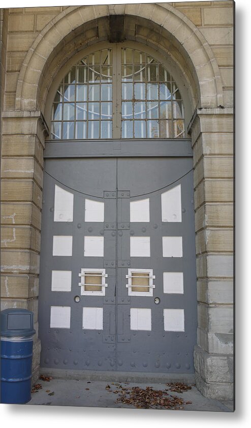 Prison Metal Print featuring the photograph Kingston Pen Doorway by Heather Hennick