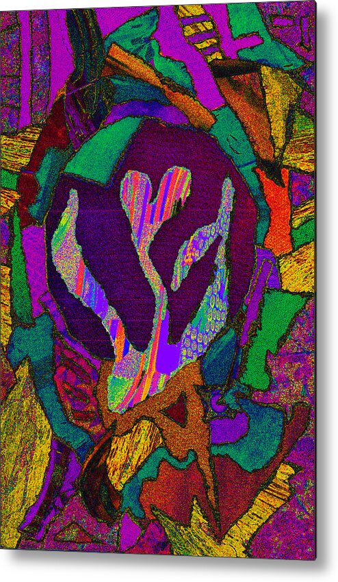 Description To Come Later - Please Make An Interpretation And Put It In Your Message!!!! Metal Print featuring the mixed media Love Song 6 by Kenneth James
