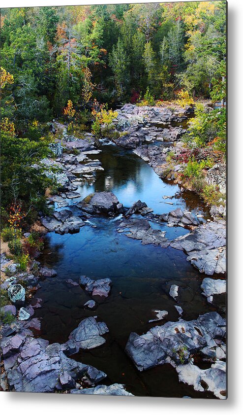 Marble Creek Metal Print featuring the photograph Marble Creek 2 by Greg Matchick