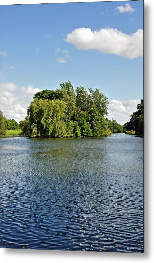 Water Metal Print featuring the photograph Markeaton Park Lake - Derby by Rod Johnson