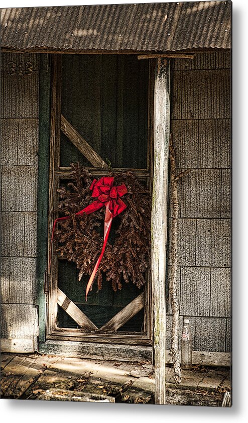 Christmas Metal Print featuring the photograph Memories of Christmas Past by Kathy Clark