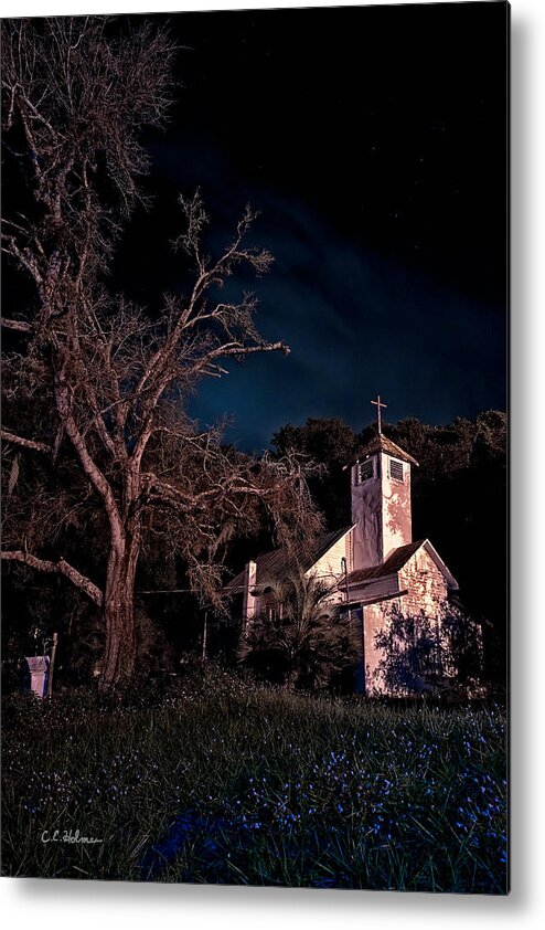 Chruch Metal Print featuring the photograph Mount Zion Baptist by Christopher Holmes