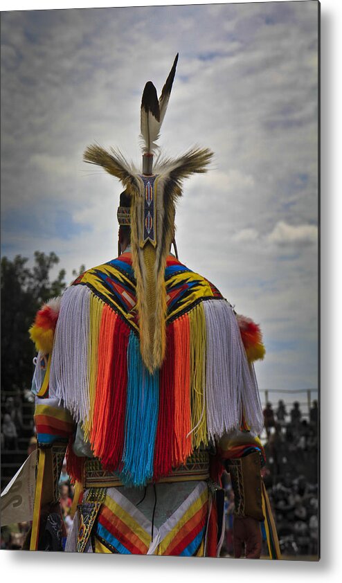 Native Canadian Metal Print featuring the photograph Native Canadian by Nick Mares