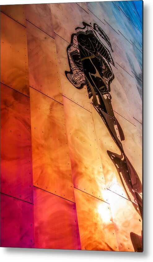 Seattle Metal Print featuring the photograph Needle Reflection by Brian Bonham