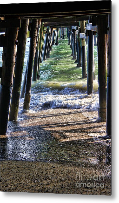 California Metal Print featuring the photograph Neptune's Stairway by Mariola Bitner