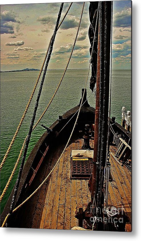 Pirates Metal Print featuring the photograph Notorious the Pirate Ship 6 by Blair Stuart