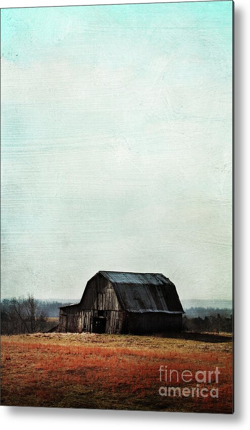 Agriculture Metal Print featuring the photograph Old Kentucky Tobacco Barn by Stephanie Frey