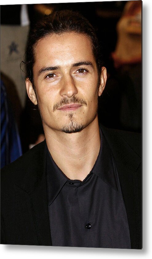 Elizabethtown Premiere At Toron Metal Print featuring the photograph Orlando Bloom At Arrivals by Everett