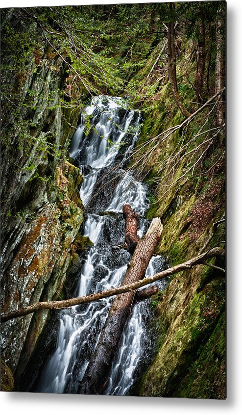 Landscapes Metal Print featuring the photograph Parker Falls by Fred LeBlanc