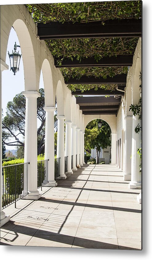 Arches Metal Print featuring the photograph Path To The Gardens by Marta Cavazos-Hernandez