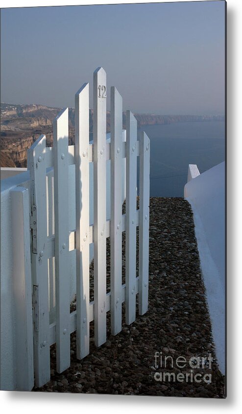 Gate Metal Print featuring the photograph Please Come In by Vivian Christopher