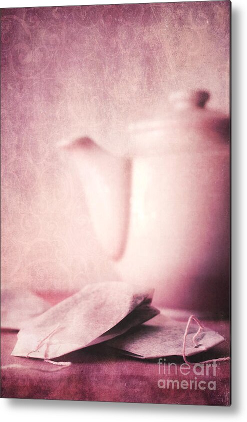 Tea Metal Print featuring the photograph Relaxing Tea by Priska Wettstein