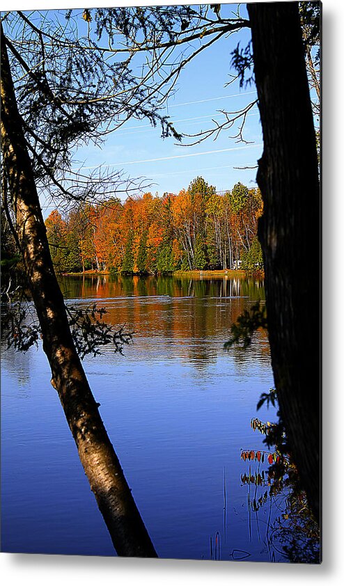 Hovind Metal Print featuring the photograph Riverside by Scott Hovind