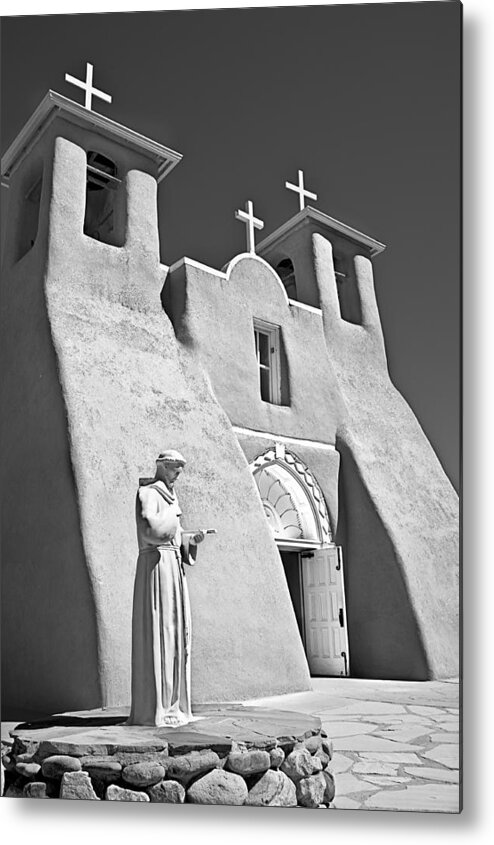 American Landmarks Metal Print featuring the photograph Saint Francisco de Asis Mission by Melany Sarafis