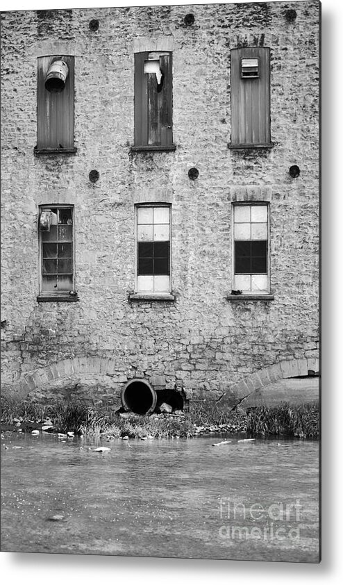 Window Metal Print featuring the photograph Six by Traci Cottingham