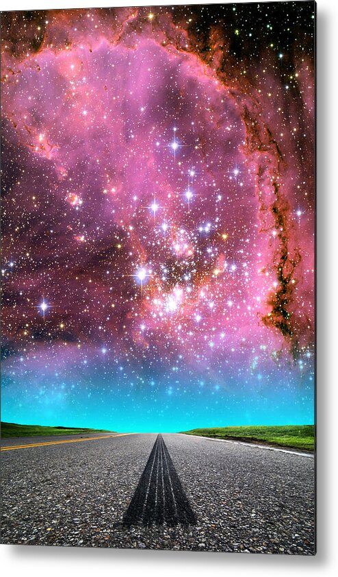 Astronomy Metal Print featuring the photograph Small Magellanic Cloud by Larry Landolfi