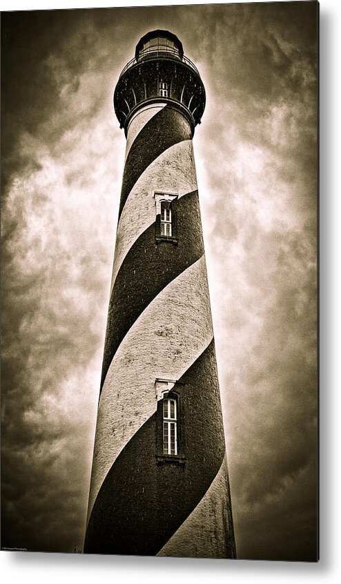 Lighthouse Metal Print featuring the photograph St Augustine Lighthouse by Bill Howard