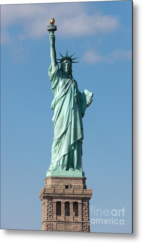 Clarence Holmes Metal Print featuring the photograph Statue of Liberty IV by Clarence Holmes