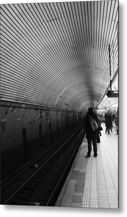 Subway Metal Print featuring the photograph Subway by Elena Ingram