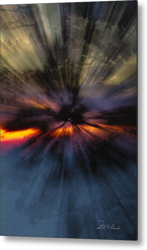 Photography Metal Print featuring the photograph Suset Hallucination by Frederic A Reinecke