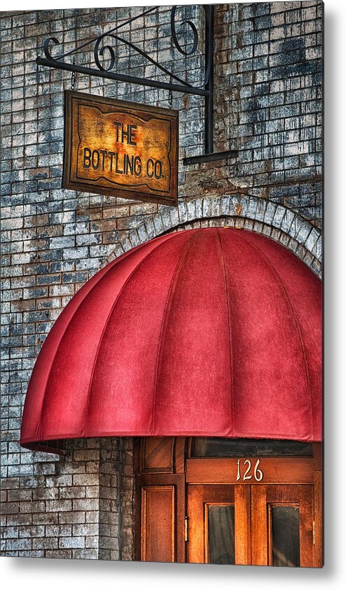 Bottling Company Metal Print featuring the photograph The Bottling Co. by Brenda Bryant