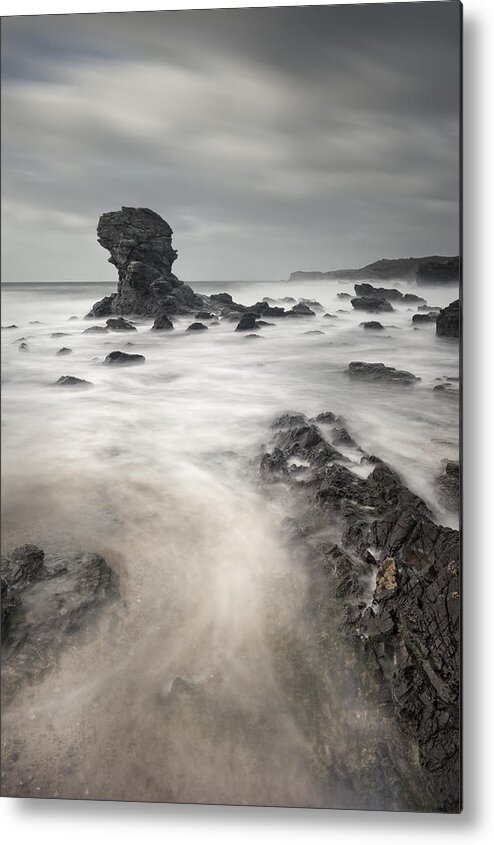 Seascape Metal Print featuring the photograph The Milky Sea by Andy Astbury