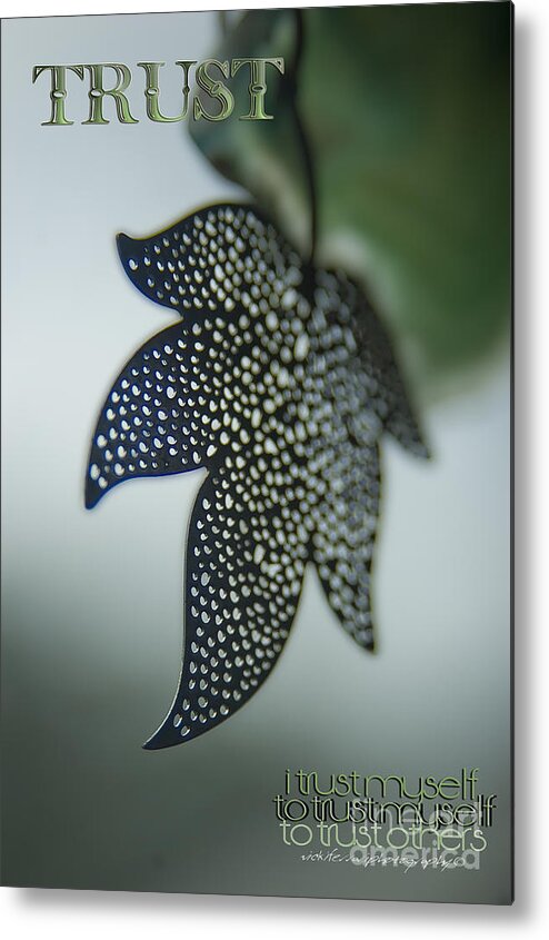 Friend Metal Print featuring the photograph Trust To Trust by Vicki Ferrari Photography