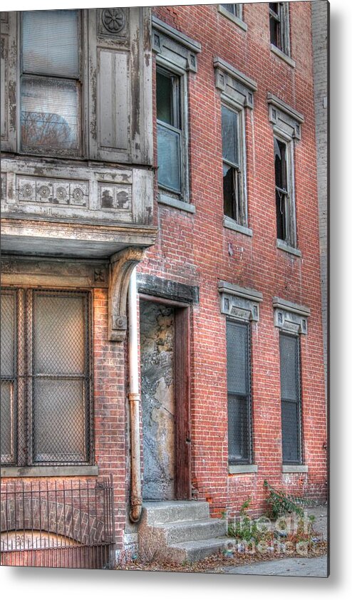 Hdr Metal Print featuring the photograph Urban Decay in Cincinnati by Jeremy Lankford