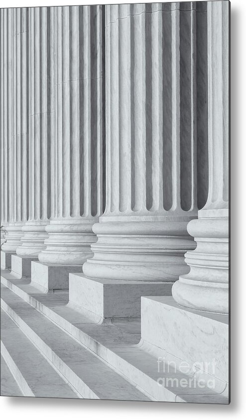 Clarence Holmes Metal Print featuring the photograph US Supreme Court Building III by Clarence Holmes