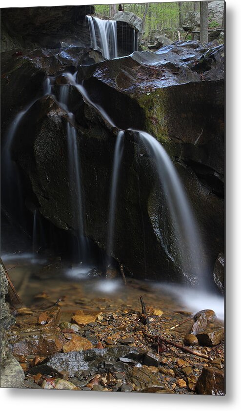 Water Metal Print featuring the photograph Waterfall On Emory Gap Branch by Daniel Reed