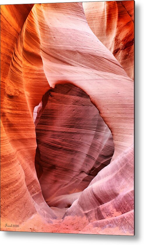 Wind Metal Print featuring the photograph Wind Tunnel by Farol Tomson