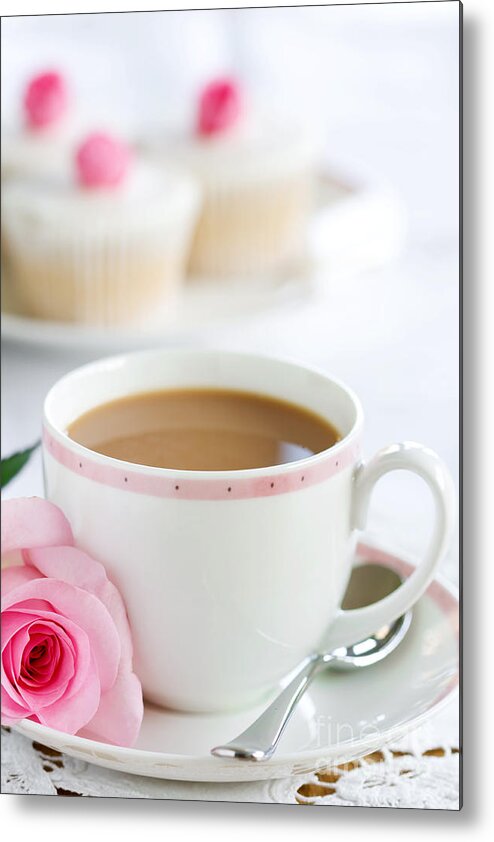 Afternoon Tea Metal Print featuring the photograph Afternoon tea #1 by Ruth Black