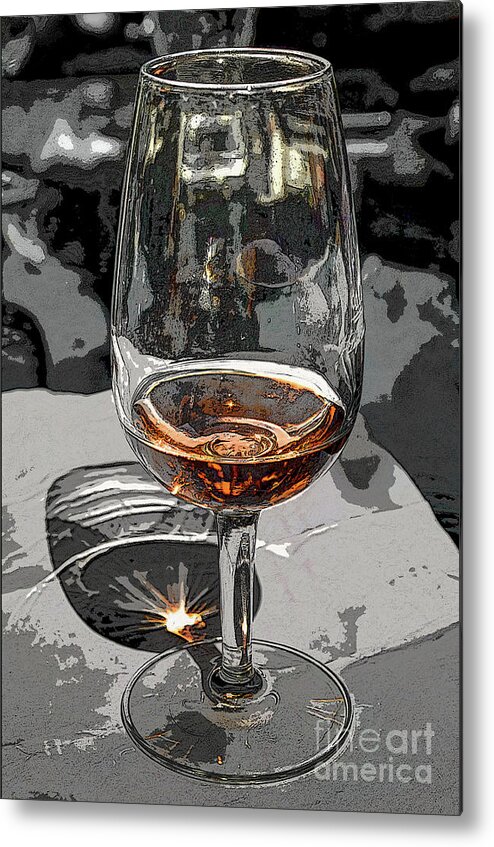 Michelle Meenawong Metal Print featuring the photograph Aperitif by Michelle Meenawong