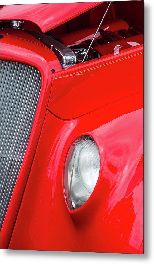 Antiques Metal Print featuring the photograph Big Red #1 by Stewart Helberg