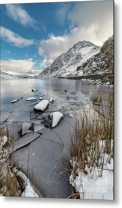Tryfan Mountain Metal Print featuring the photograph Broken Ice #2 by Adrian Evans