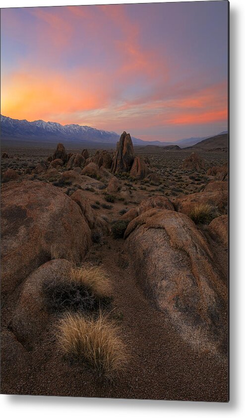 alabama Hills Metal Print featuring the photograph Desert Dreaming by Mike Lang