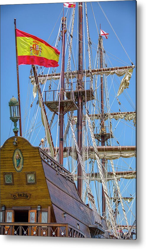 America Metal Print featuring the photograph El Galeon Andalucia #1 by Jack R Perry