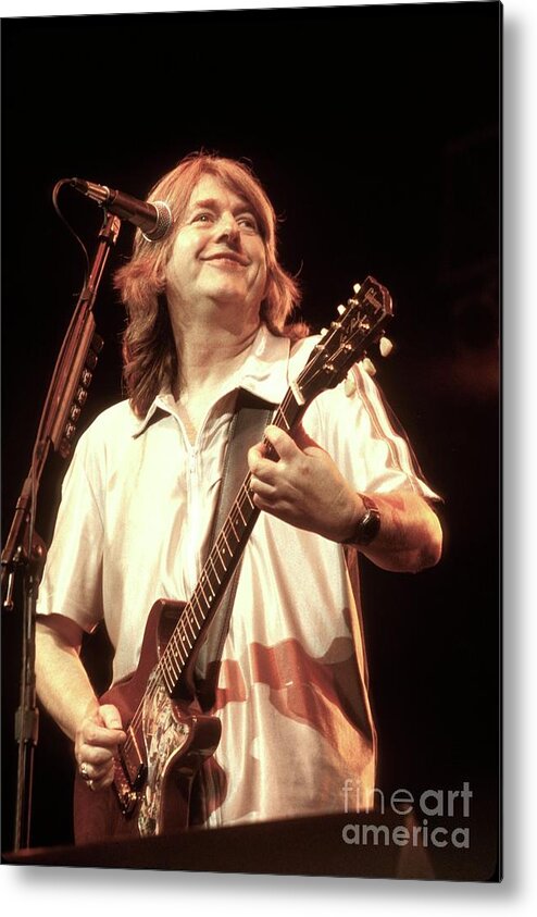 Boogie Rock Metal Print featuring the photograph Foghat - Dave Peverett #1 by Concert Photos