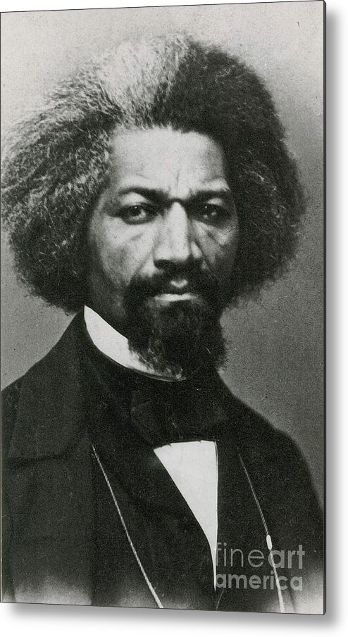 History Metal Print featuring the photograph Frederick Douglass, African-american by Photo Researchers