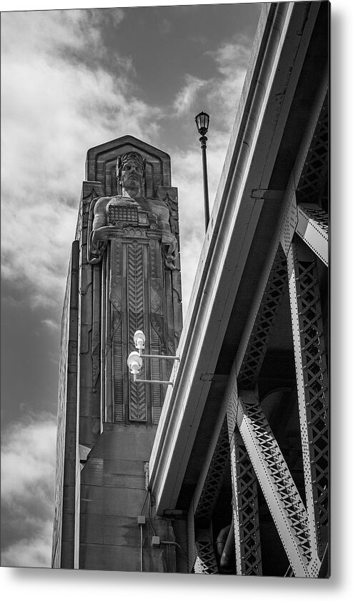 Guardian Of Traffic Metal Print featuring the photograph Guardian of Traffic #2 by Dale Kincaid