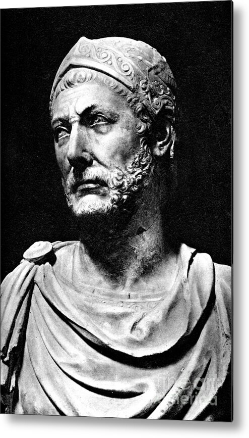 History Metal Print featuring the photograph Hannibal, Carthaginian Military #1 by Photo Researchers