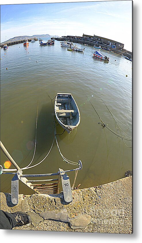 Boat Metal Print featuring the photograph Little Boat #1 by Andy Thompson