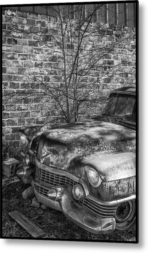 Old Cadillac Metal Print featuring the photograph Old Cadillac #1 by Matthew Pace